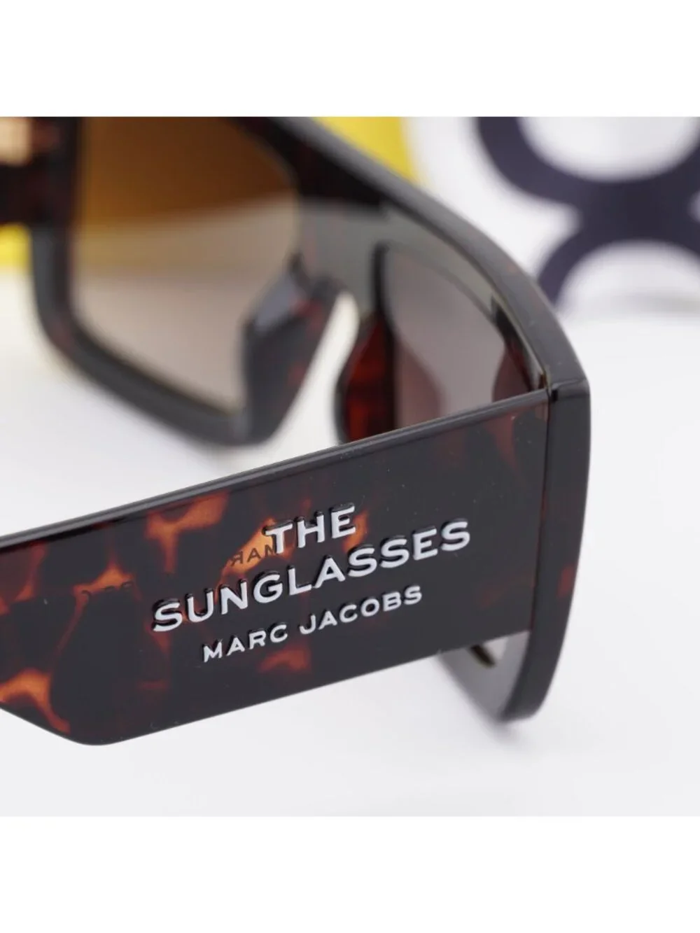 Marc Jacobs MARC 775/S 0086 HA Rectangle Sunglasses - Havana / Brown